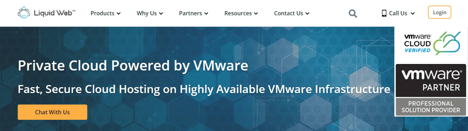 Liquid Web’s VMware private cloud.