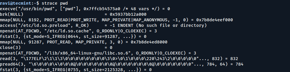 Trace Linux Commands
