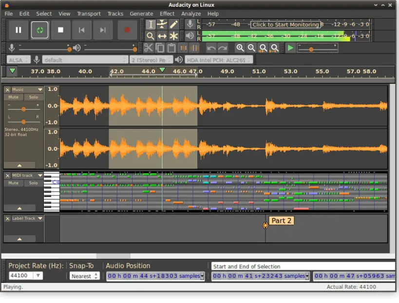 Audacity - Audio Editing and Recording App