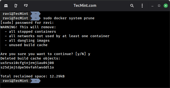 Remove All Stopped Docker Containers