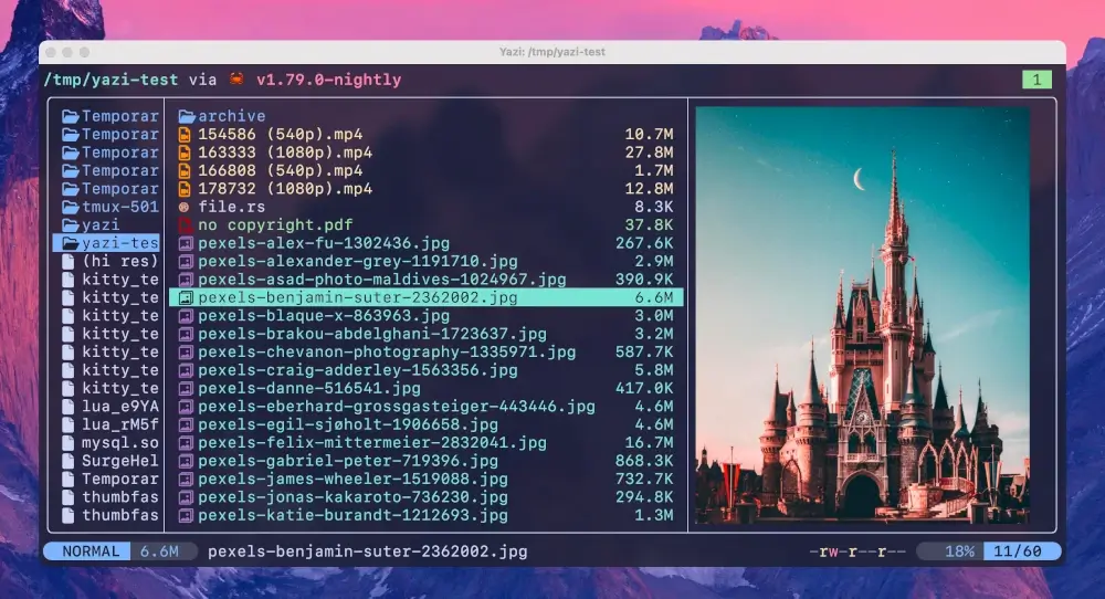 Yazi - Blazing Fast Terminal File Manager
