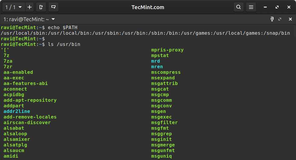 Check Locations of Installed Linux Commands