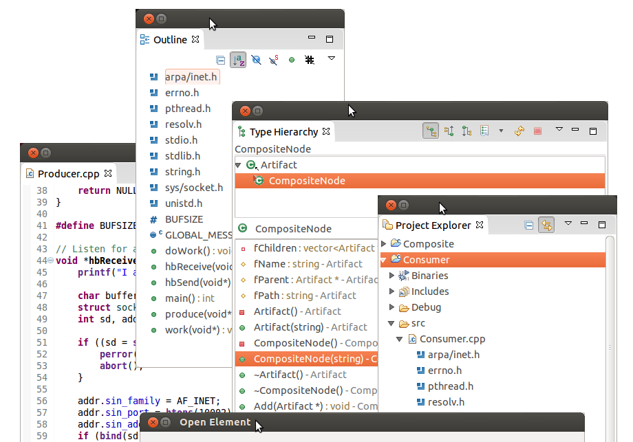 Eclipse CDT C/C++ Development Tools