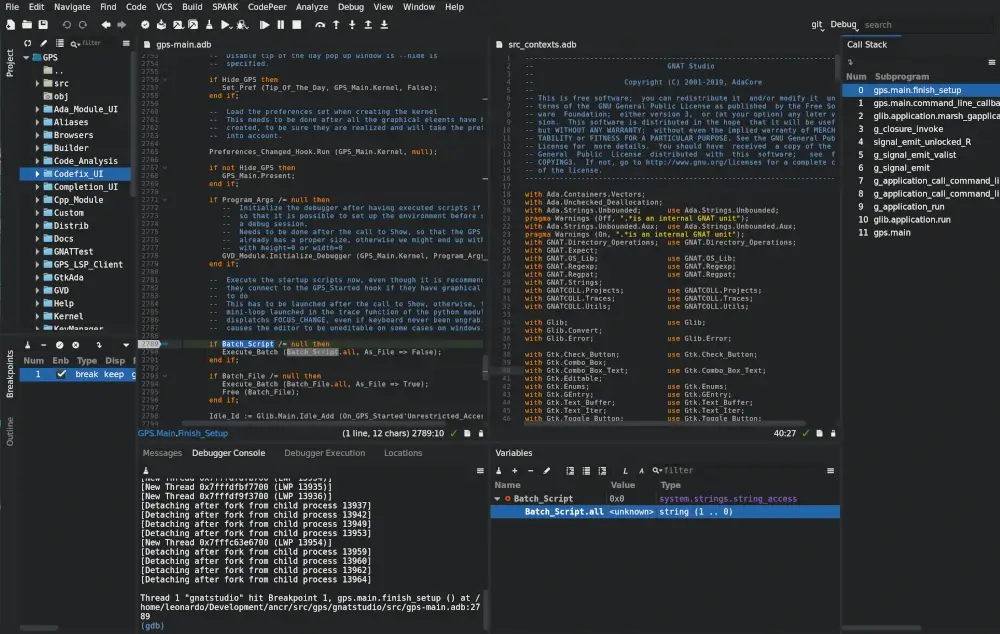 GNAT Studio IDE