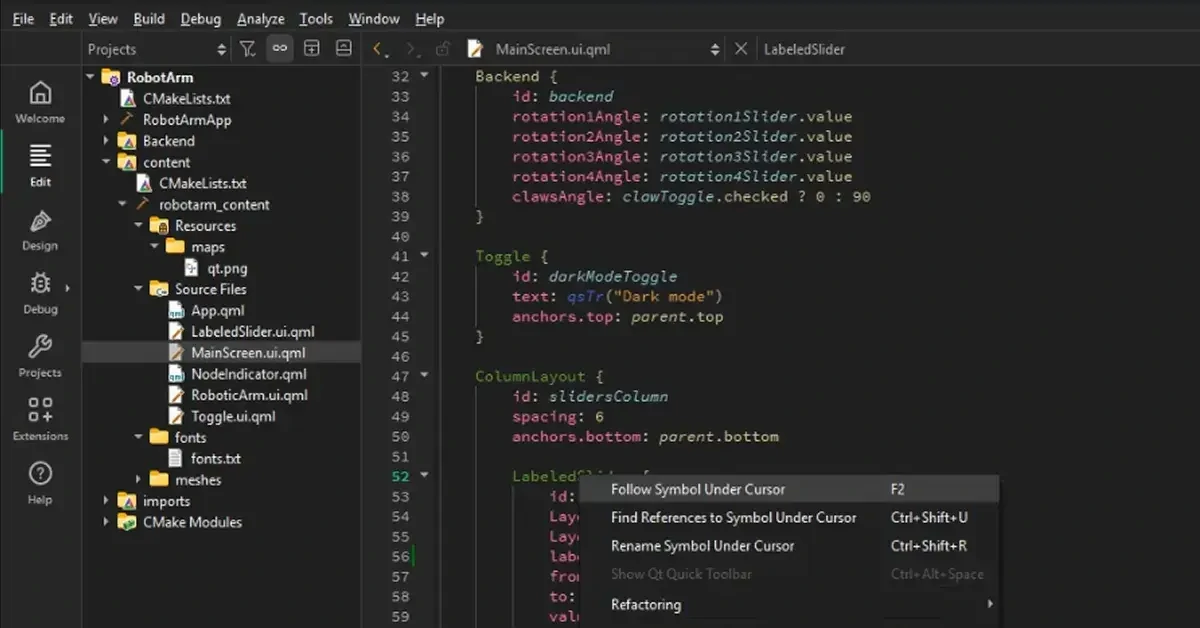 Qt Creator IDE