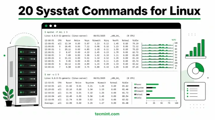 How to Monitor Linux Performance with Sysstat Tools