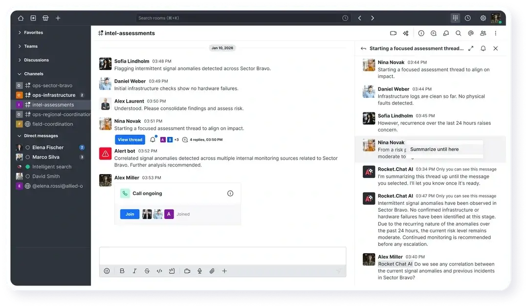 Rocket.Chat - Communications Platform