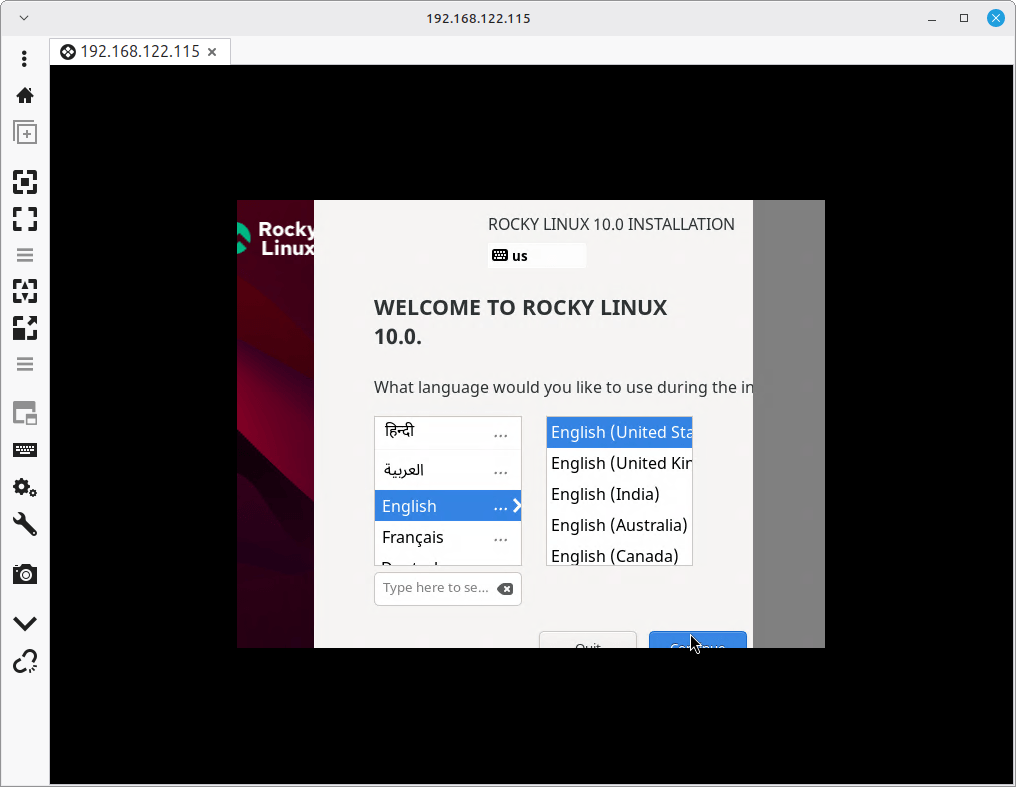 Launch the Graphical Installer Over RDP