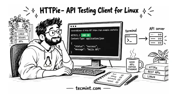 HTTPie – A Modern Curl Alternative to Test REST APIs in Linux